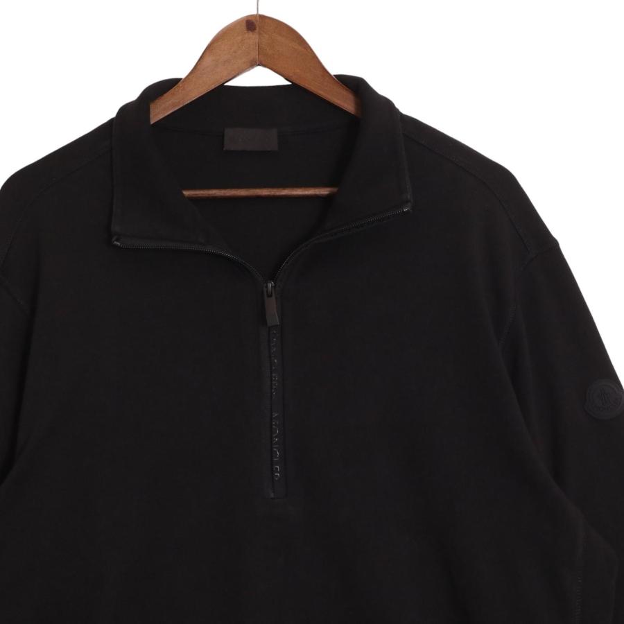 MONCLER（モンクレール） 22年製 ブラック MAGLIA MANICA LUNGA ハーフ