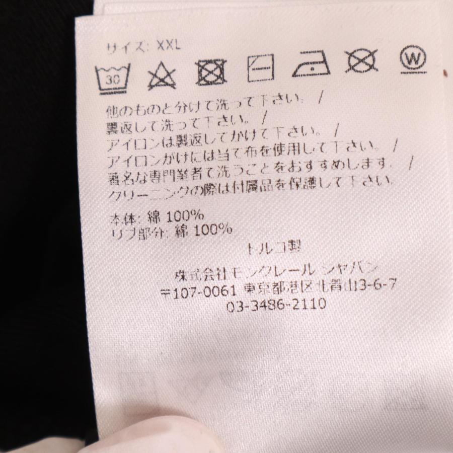 MONCLER（モンクレール） 22年製 ブラック MAGLIA MANICA LUNGA ハーフ