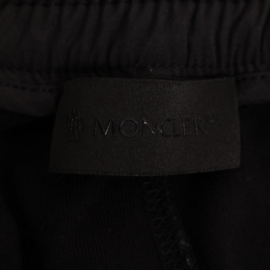 MONCLER モンクレール 23年製 ブラック PANTALONE LINGO ナイロン 