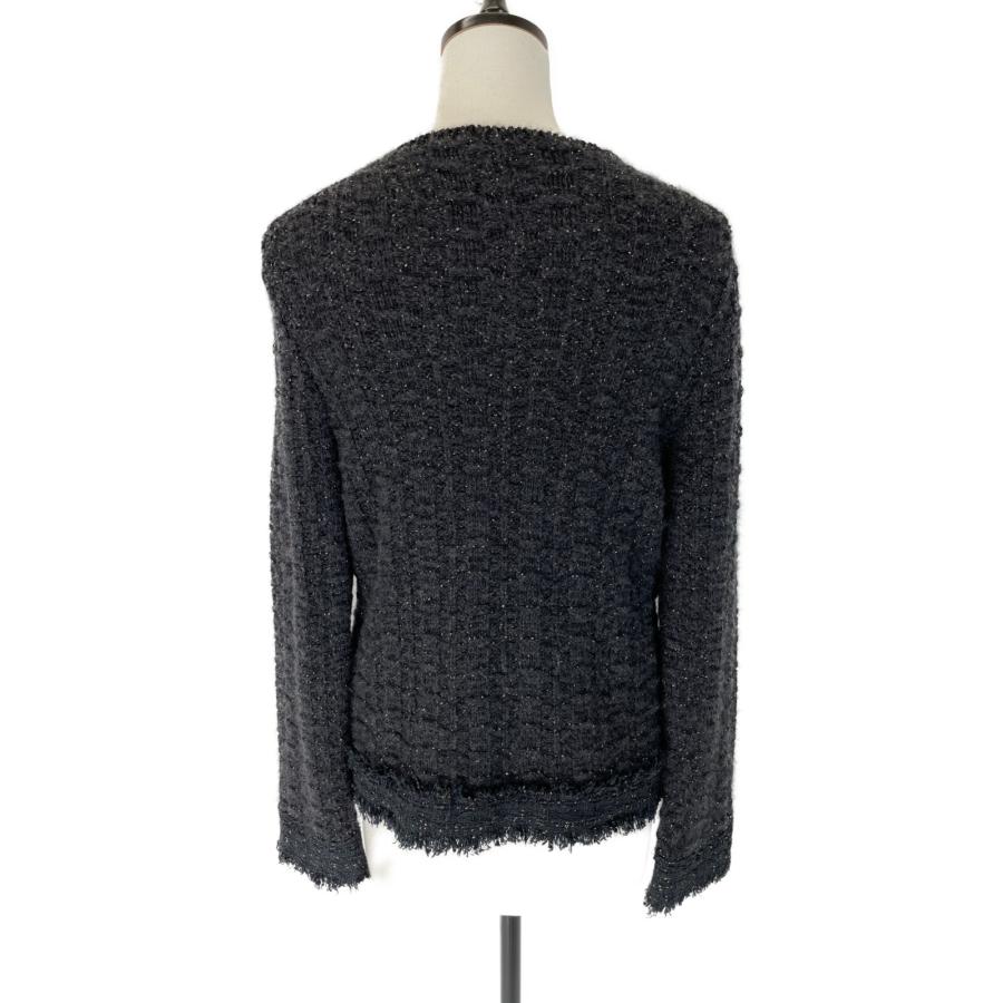 CHANEL シャネル 国内正規 05A P26249W03584 カシミヤ混ラメニット  