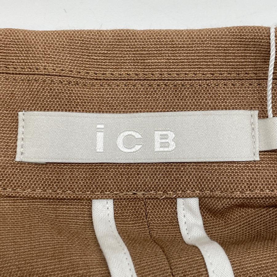 ICB 洗える LooseWeave ダブルブレストジャケット パンツ スカート 3点  