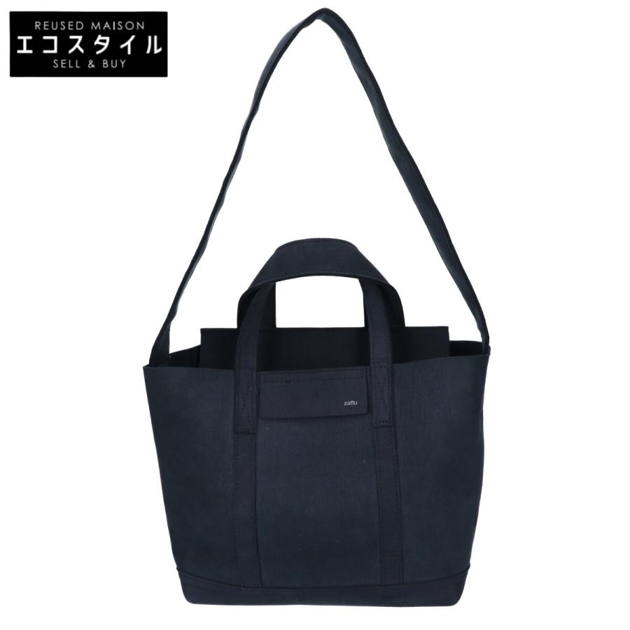 美品/ zattu ザッツ ZU5550028 NEPPA 2WAY トートバッグ ダークグレー 