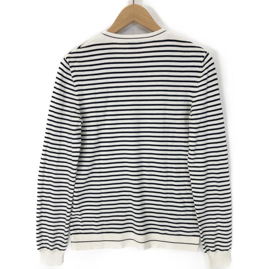 MONCLER モンクレール ホワイト 21年 GIROCOLLO TRICOT ボーダー MONCLER モンクレール ホワイト 21年 GIROCOLLO TRICOT ボーダー