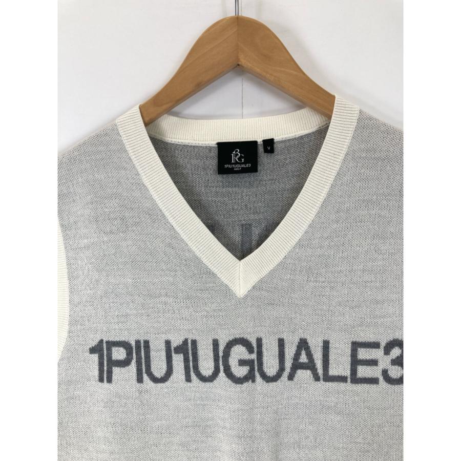 1piu1uguale3 GOLF G KNIT VEST MESSAGGIO 【公式通販】