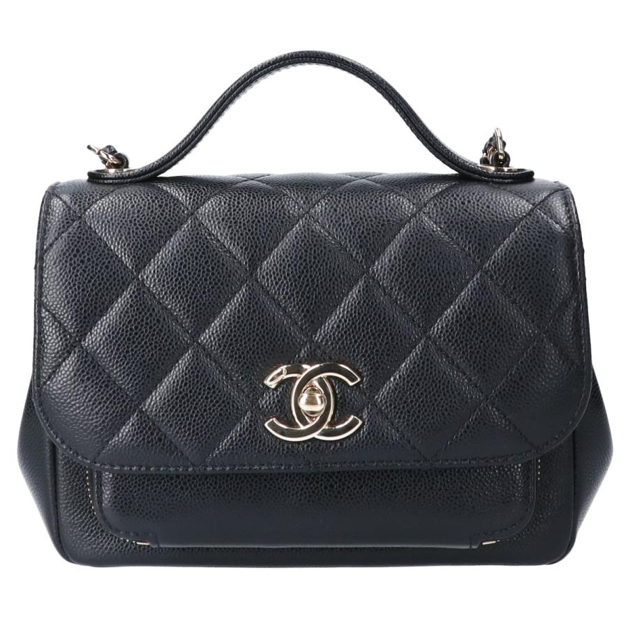 シャネル A93749 キャビアスキン アフィニティ トップハンドル チェーン CHANEL（シャネル） A93749 ココマーク キャビアスキン ビジネス