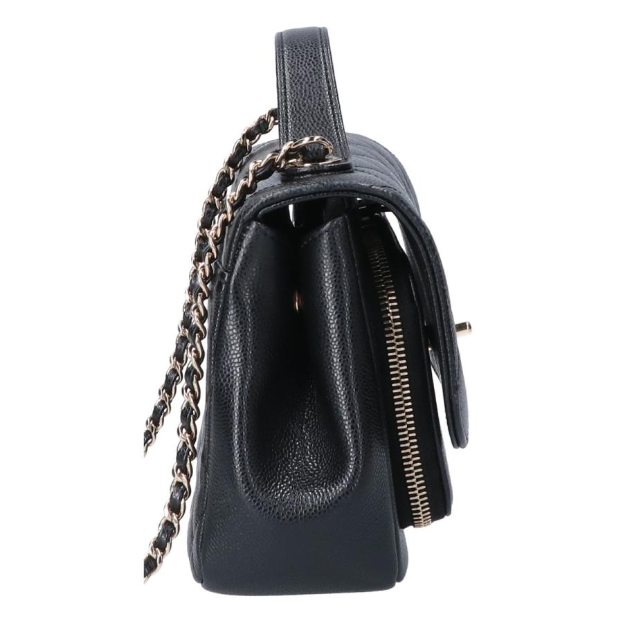 シャネル A93749 キャビアスキン アフィニティ トップハンドル チェーン CHANEL（シャネル） A93749 ココマーク キャビアスキン ビジネス