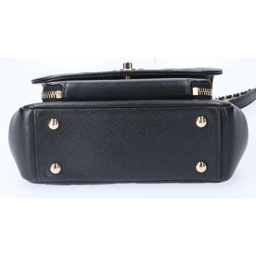 シャネル A93749 キャビアスキン アフィニティ トップハンドル チェーン CHANEL（シャネル） A93749 ココマーク キャビアスキン ビジネス