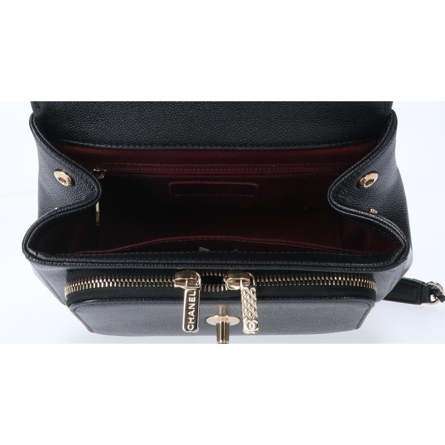シャネル A93749 キャビアスキン アフィニティ トップハンドル チェーン CHANEL（シャネル） A93749 ココマーク キャビアスキン ビジネス