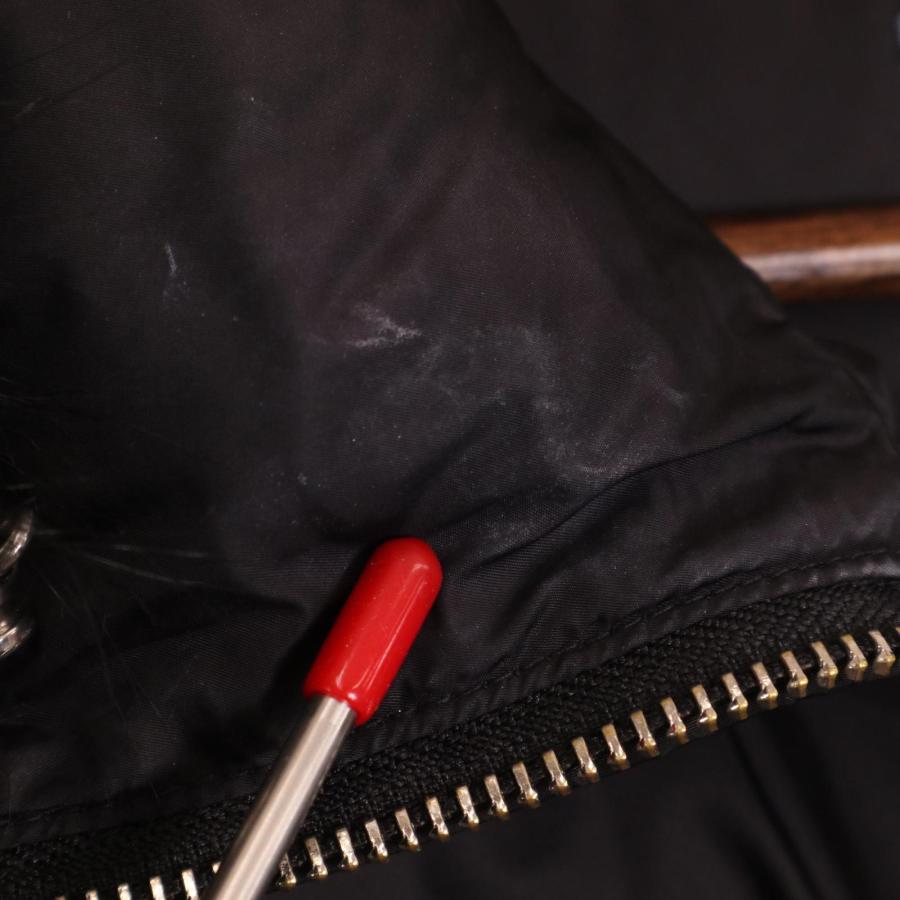 PRADA（プラダ） ブラック 290696 ブルーフォックスファー ダウン