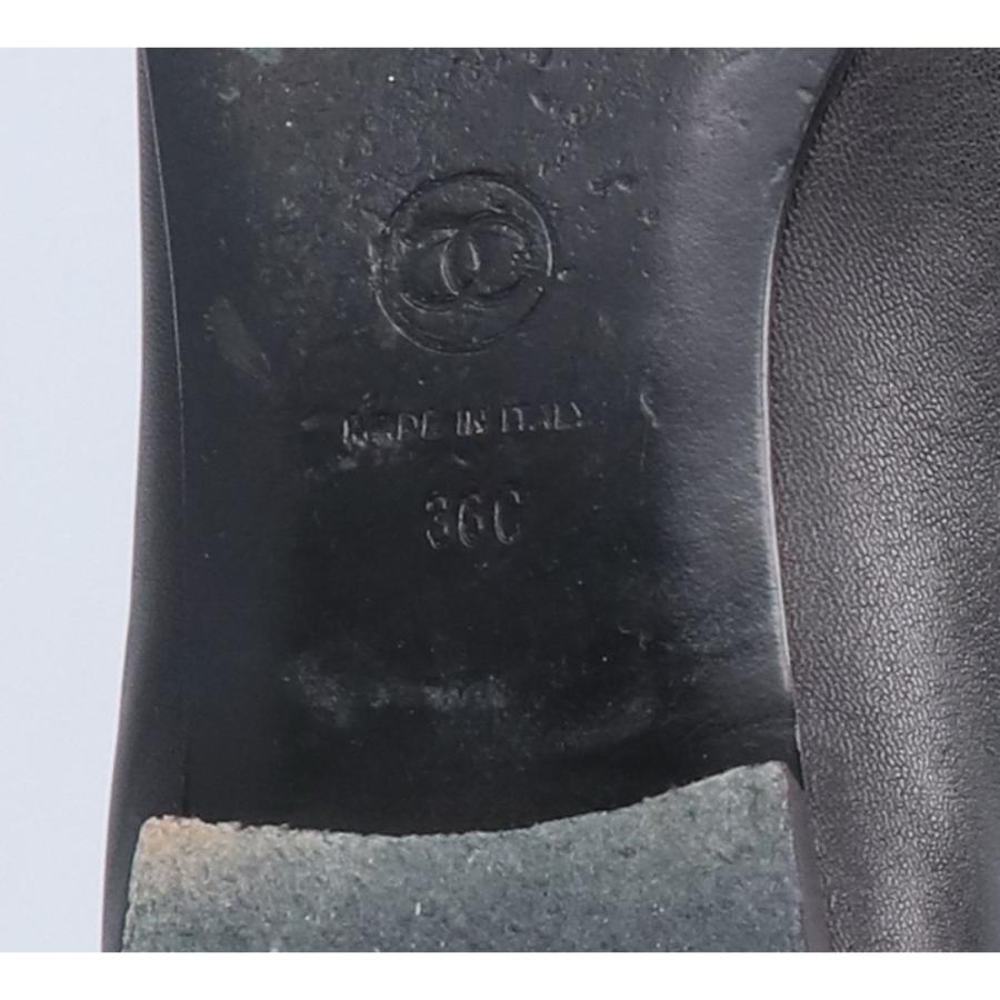 CHANEL（シャネル） 美品/ A02819 レザーxパテント ココマーク