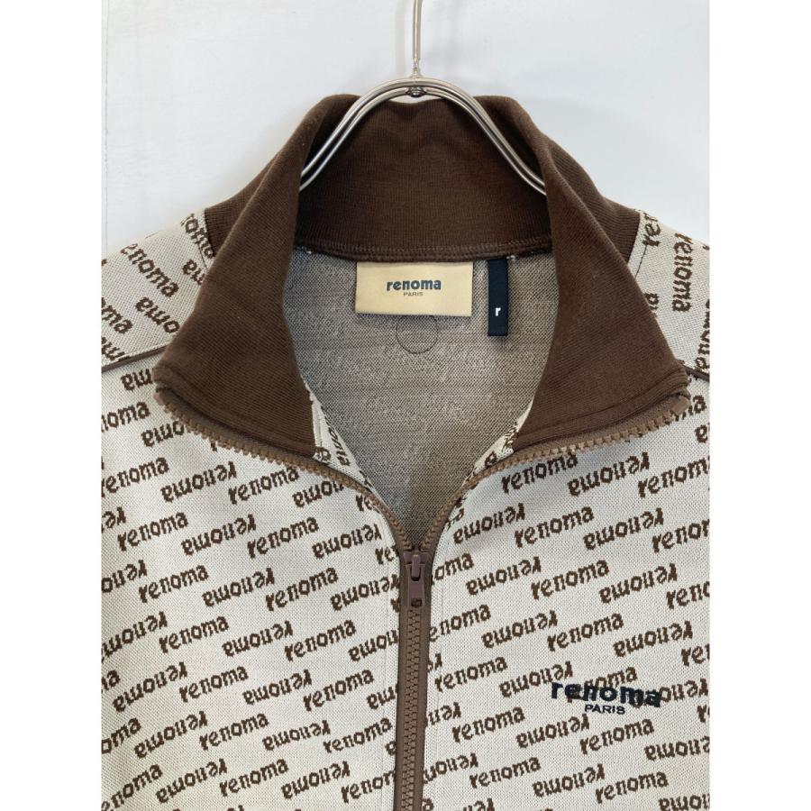 renoma（レノマ） renomo ブラウンベージュ ZIPPED JACQUARD TRACK