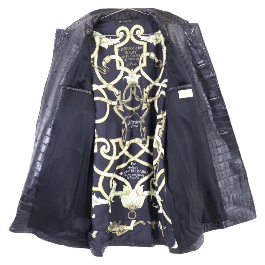 美品/ ZELE-PARIS ゼルパリ クロコダイル エルメス裏地 美品/ ZELE-PARIS ゼルパリ クロコダイル エルメス裏地
