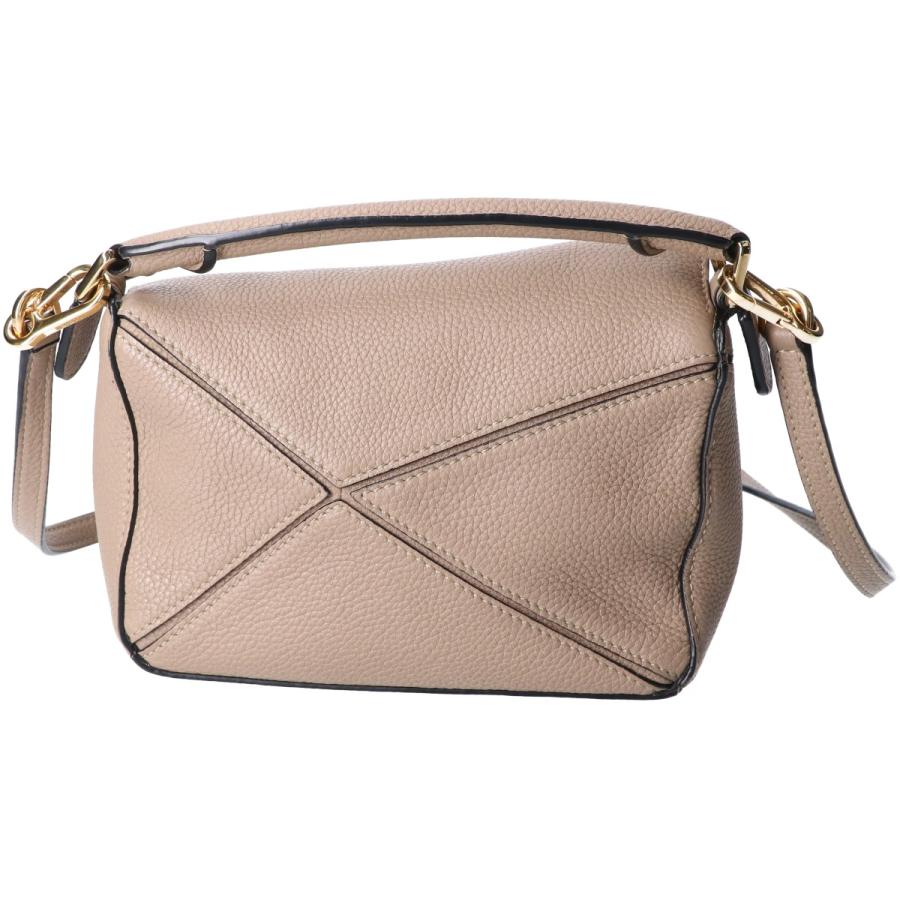 LOEWE ロエベ 21年 カーフレザー パズルミニ 2WAY ショルダーバッグ 