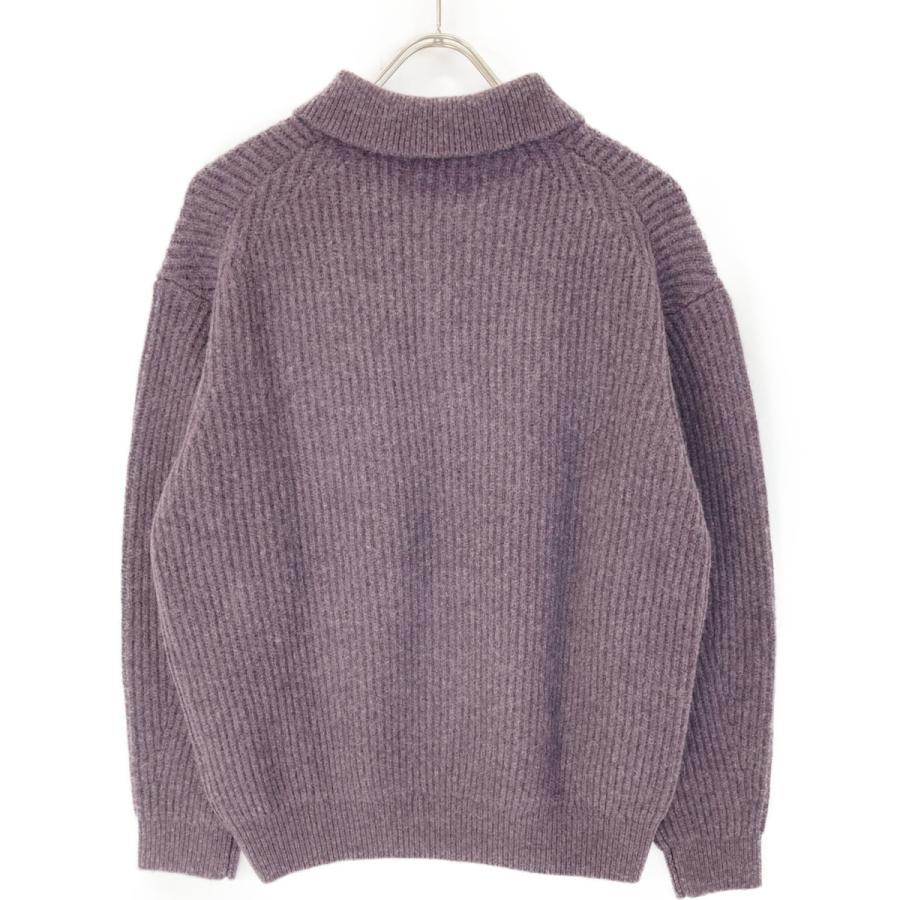 25AW】H BEAUTY&YOUTH ナッピングウールポロニット 【公式通販】