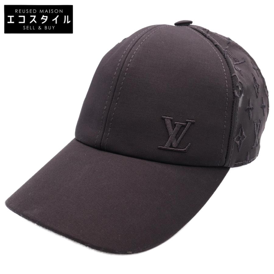 Louis Vuitton キャップ ベースボール ブラック M77114 LOUIS VUITTON ルイヴィトン 23年製 M77114 キャップ・ベース