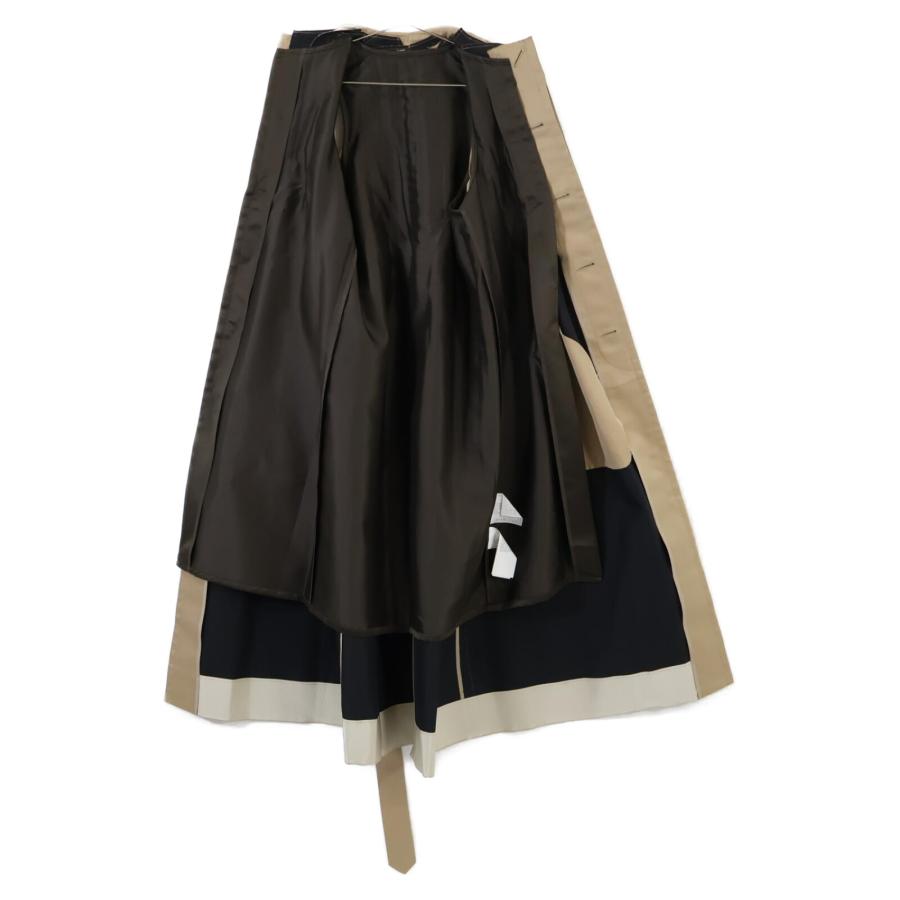 sacai 新品同様/24年製 サカイ 24-07074 Cotton Gabardine Coat sacai 新品同様/24年製 サカイ 24-07074 Cotton Gabardine Coat
