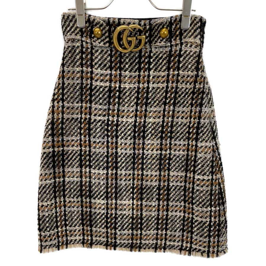 GUCCI（グッチ） 国内正規 423871 ZHW54 GGマーモントスカート 38