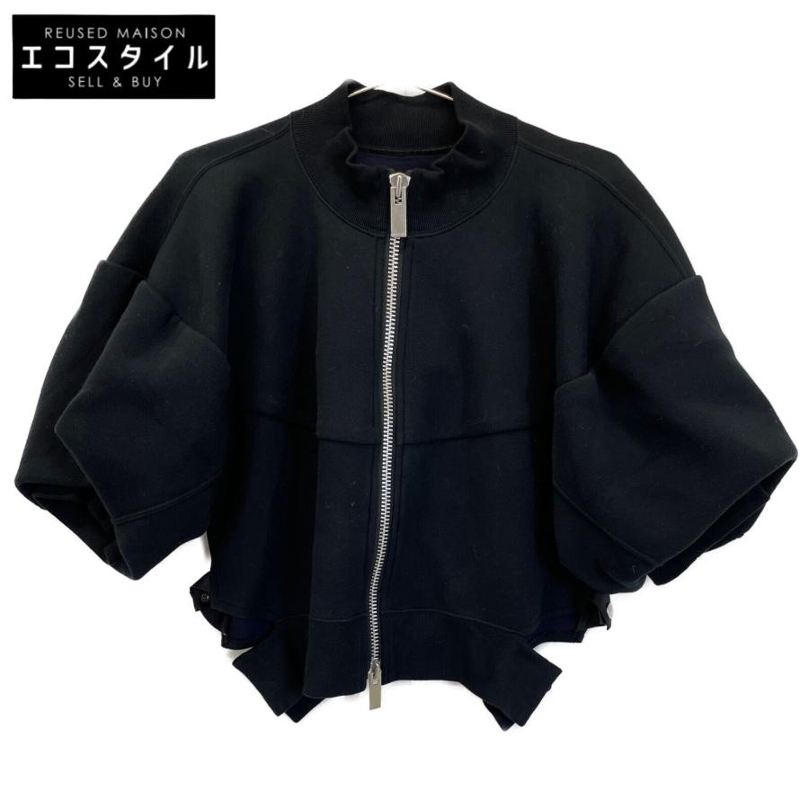 sacai（サカイ） ブラック 24-07257 Sponge Sweat Blouson ブラック 1 