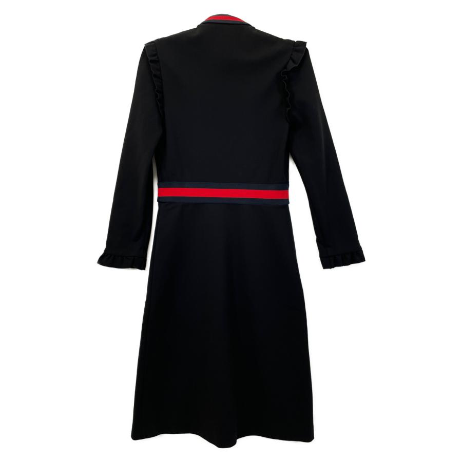 GUCCI（グッチ） ブラック 457032 X5C77 フロントZIP シェリーボウタイ