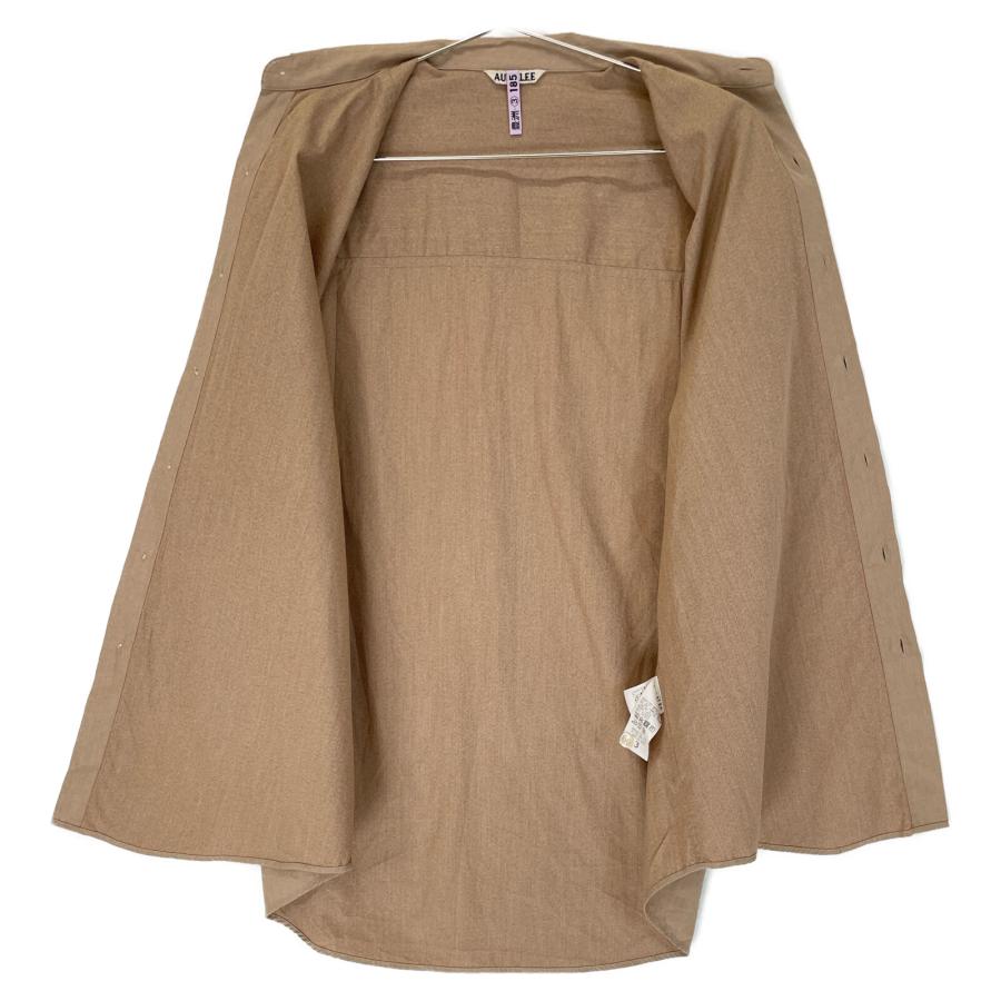 美品 AURALEE オーラリー A23SS03TN WASHED FINX TWILL BIG HALF