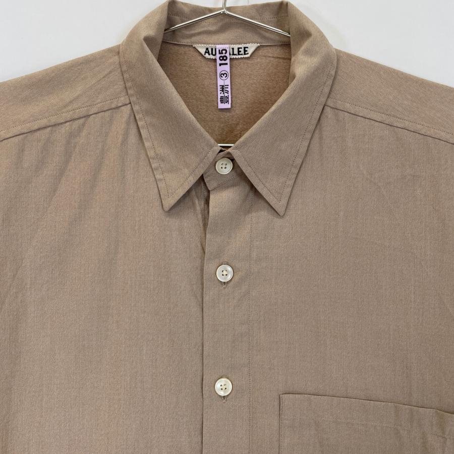 美品 AURALEE オーラリー A23SS03TN WASHED FINX TWILL BIG HALF