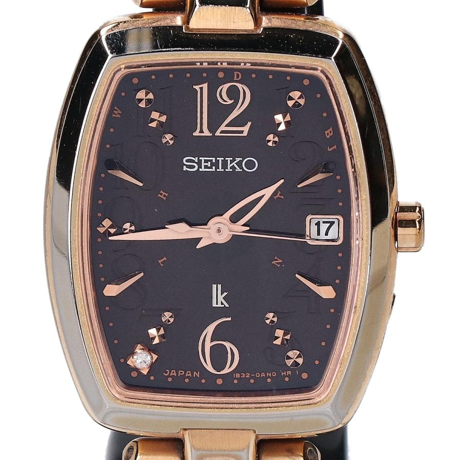 【新品】SEIKO セイコー LUKIA ルキア SSVW128 ソーラー電波 dショッピング |セイコー ルキア クリスマス 限定モデル ネット流通