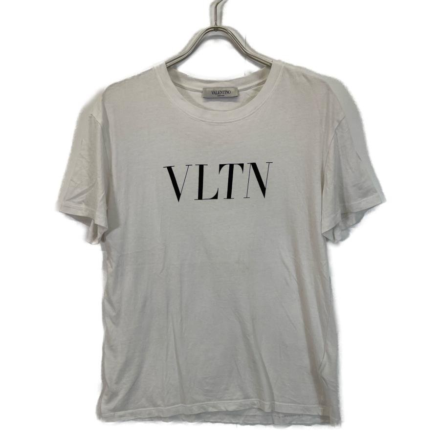 VALENTINO ヴァレンティノ 0000045669 ホワイト コットン ロゴTシャツ  