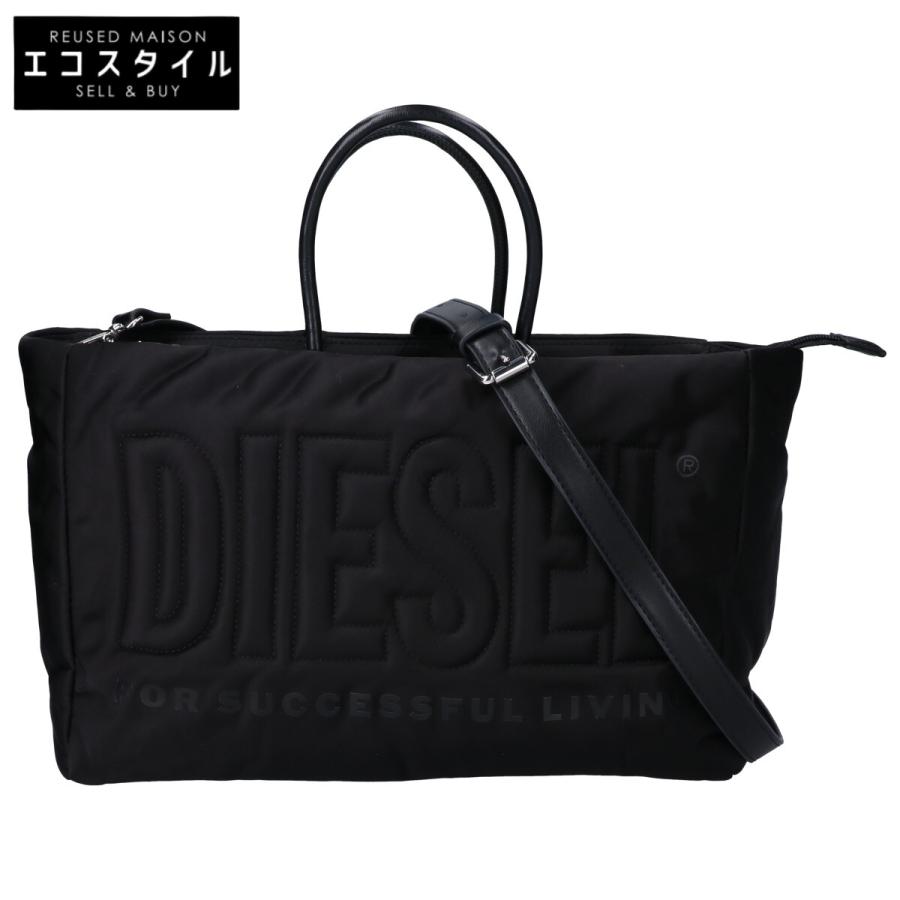 DIESEL 美品 ディーゼル X08950 PS505 T8013 ナイロン 2WAY トート 