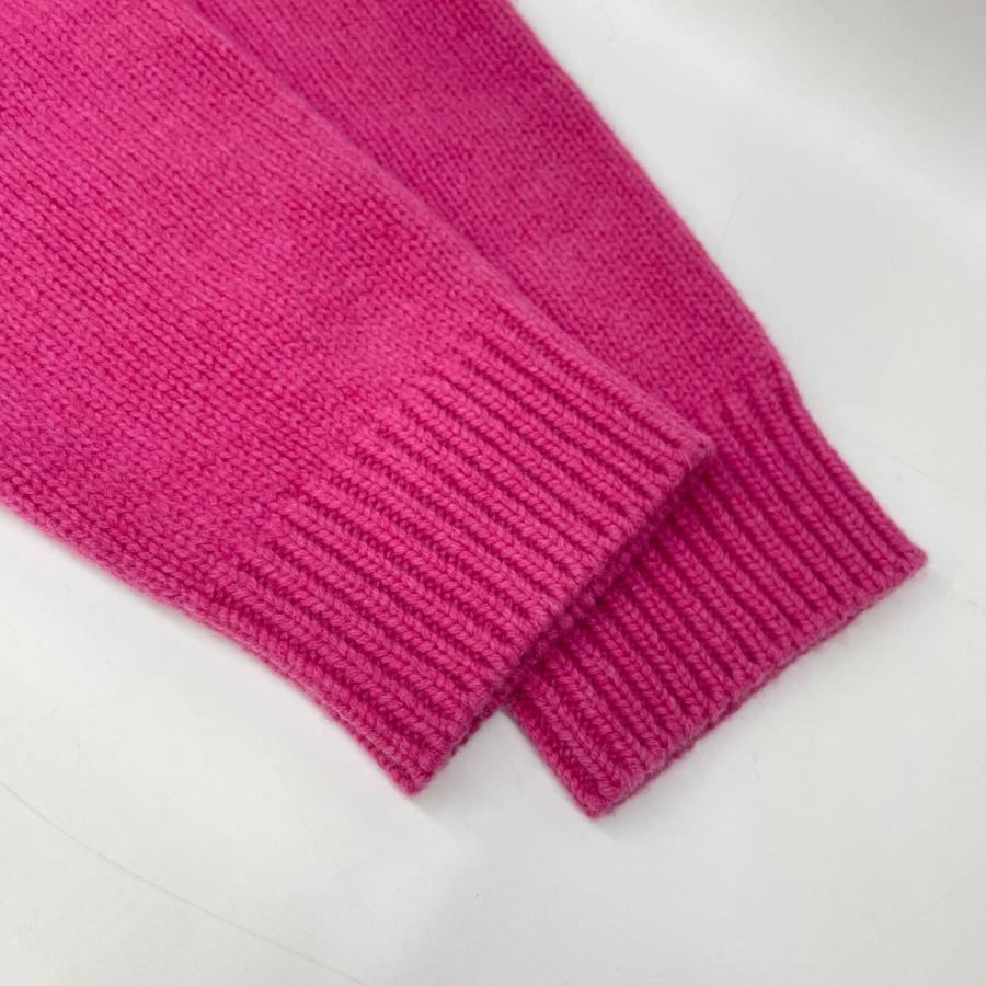 GALERIE VIE ギャルリーヴィー ピンク ファインウール Vネックロング