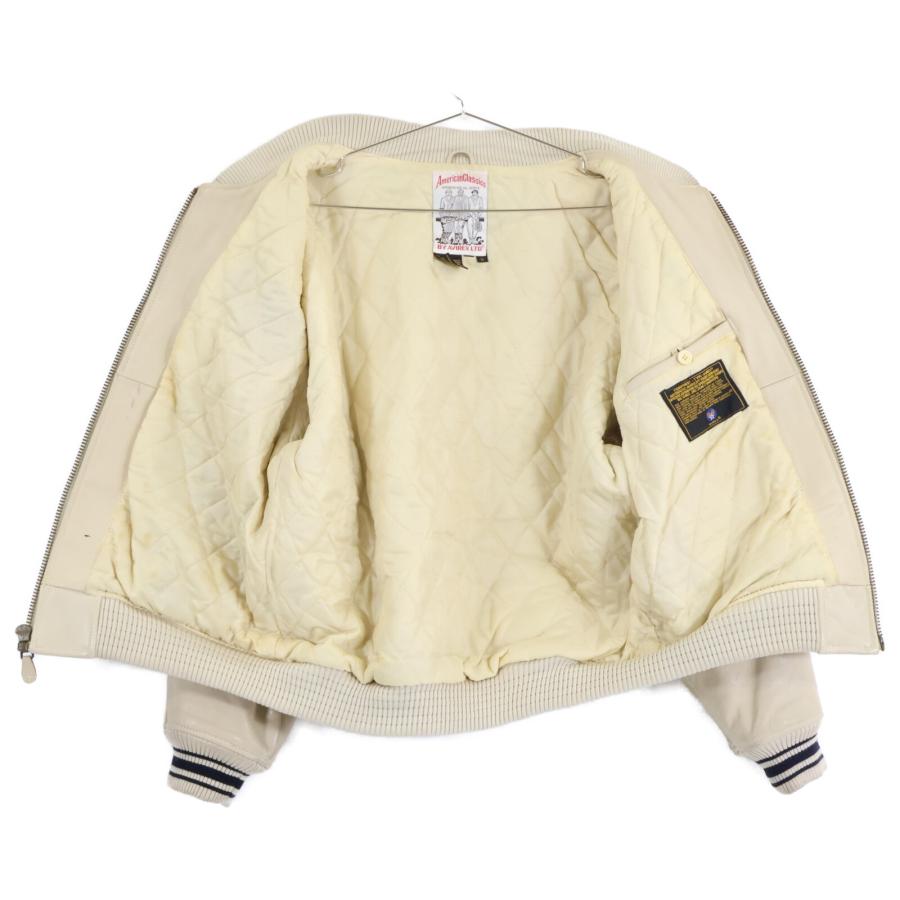 AVIREX（アヴィレックス） レザー スタジアムジャンパー スタジャン