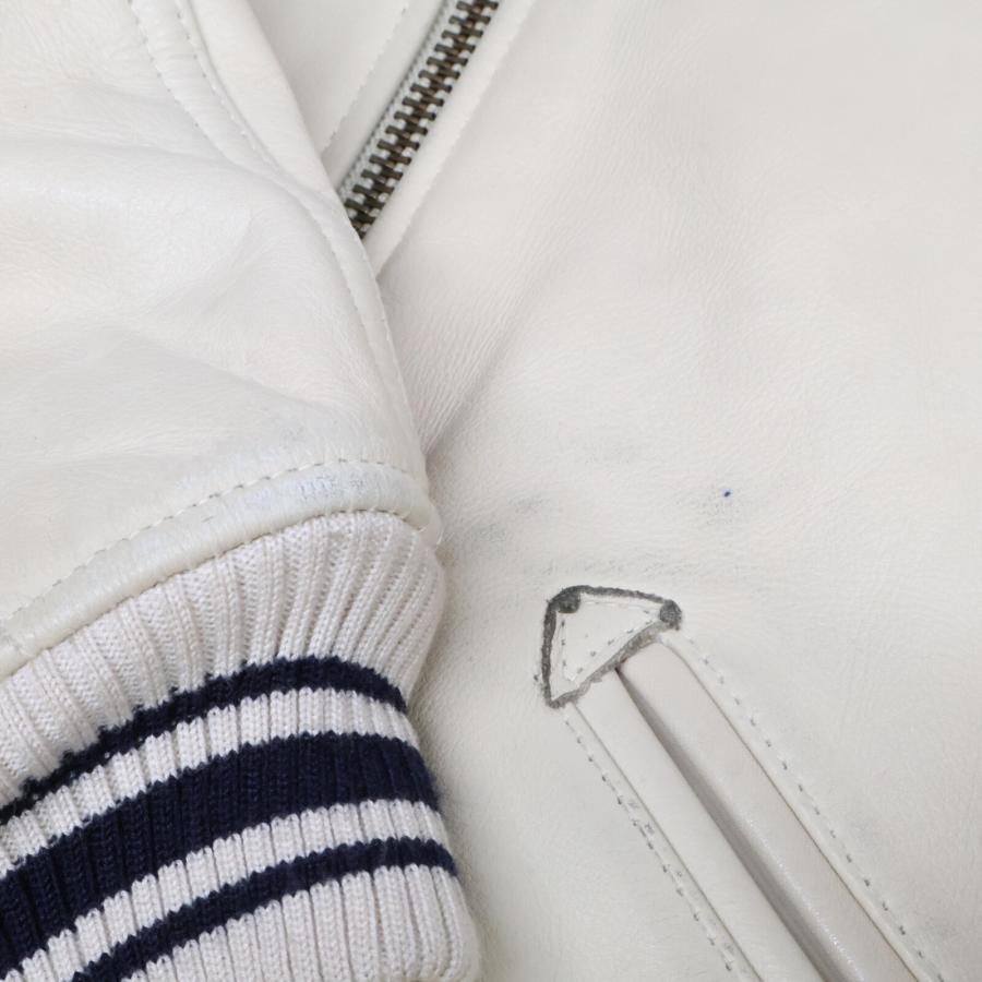 AVIREX（アヴィレックス） レザー スタジアムジャンパー スタジャン