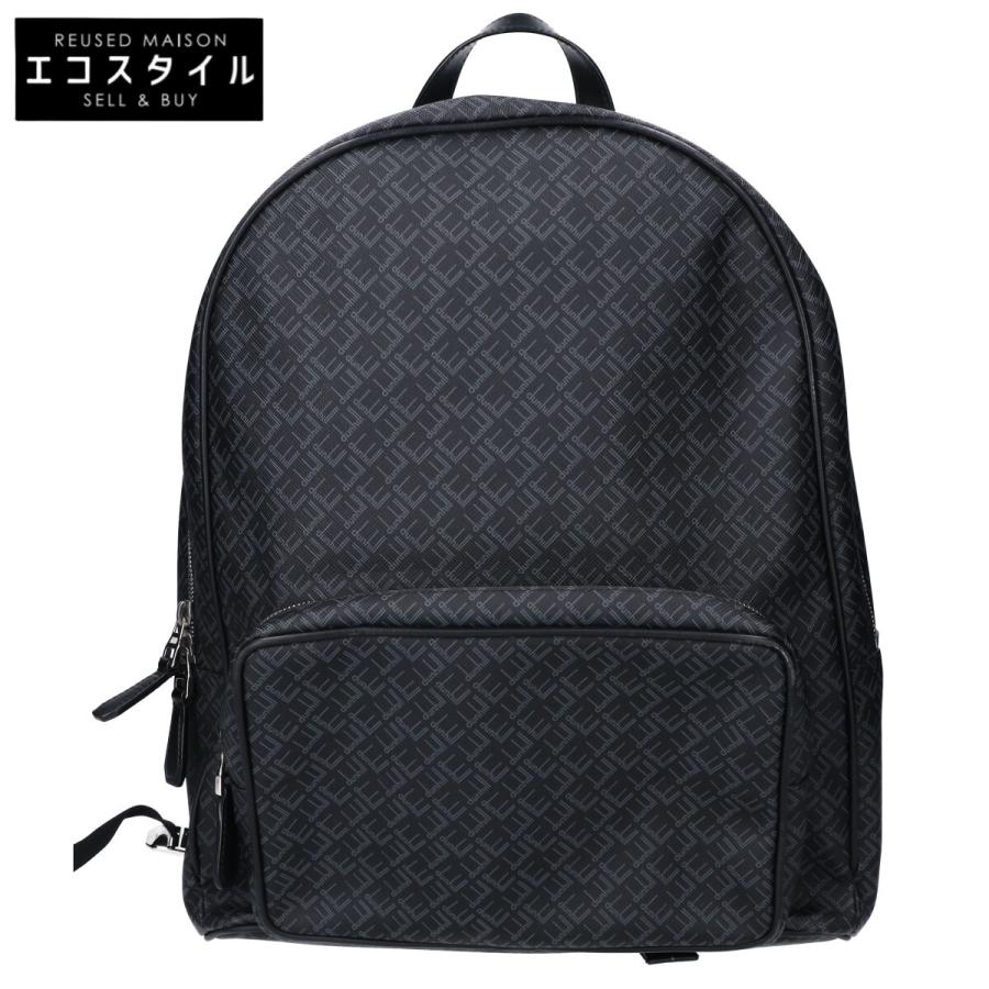 【未使用】 ダンヒル シグネチャー バックパック 総柄 PVC レザー リュック dunhill（ダンヒル） シグネチャー バックパック リュック・デイパック