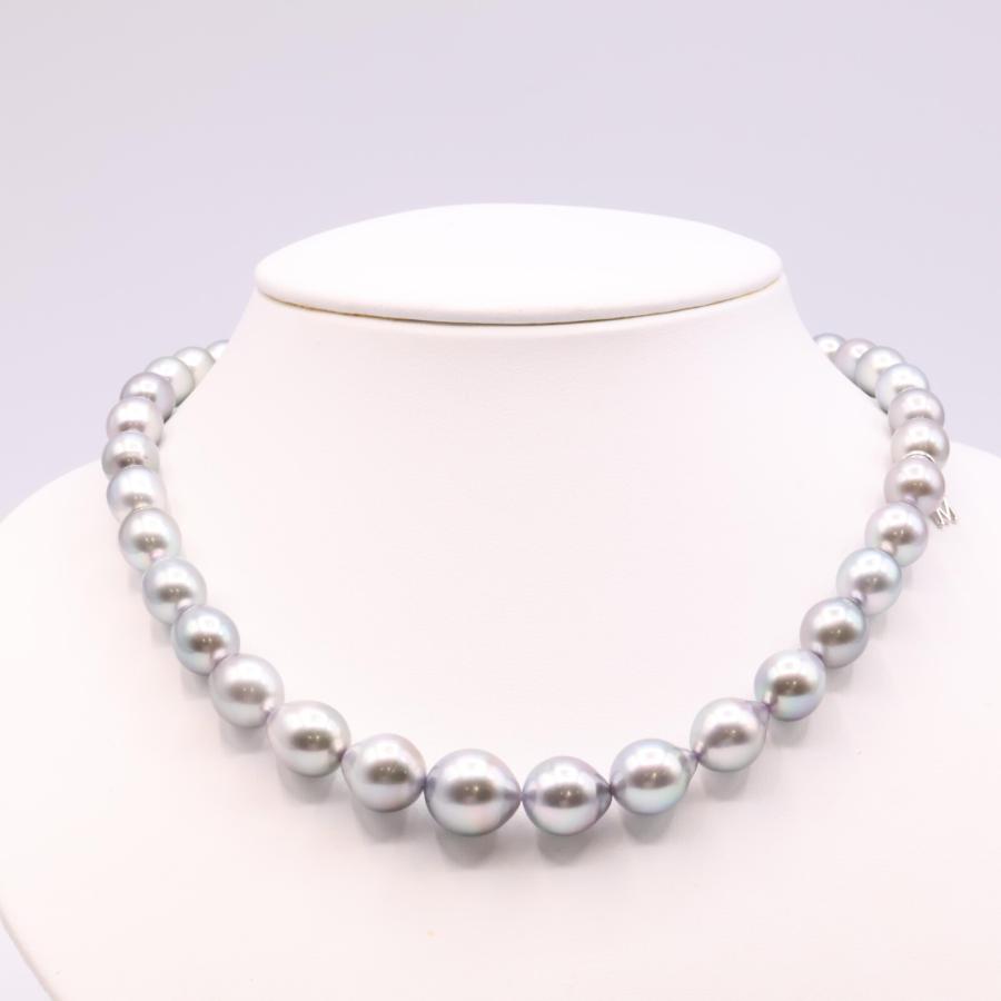 MIKIMOTO ミキモト K18 バロックパール 8.4~11.8mm 37珠 ネックレス  