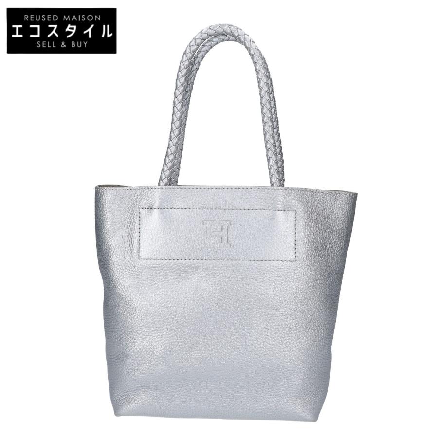 HIROFU（ヒロフ） 美品 P25-30008 チェスタ メタリックレザー トート 
