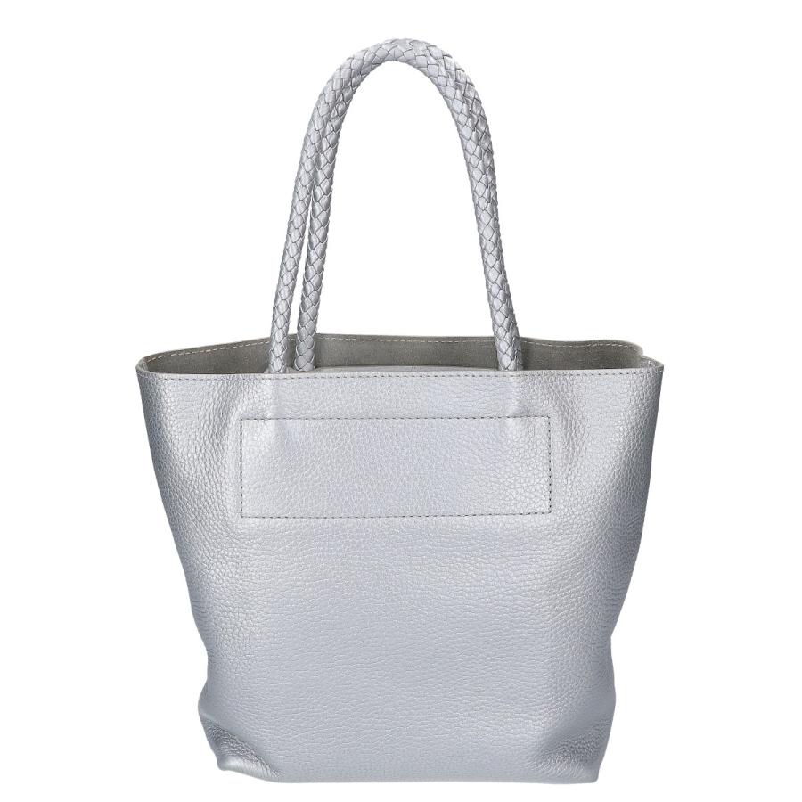 HIROFU（ヒロフ） 美品 P25-30008 チェスタ メタリックレザー トート 