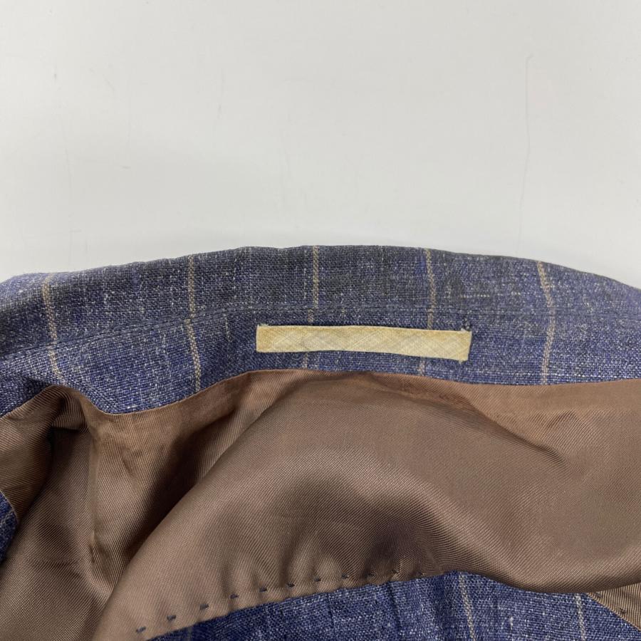 BRUNELLO CUCINELLI ブルネロクチネリ ネイビー 17年製 リネン100