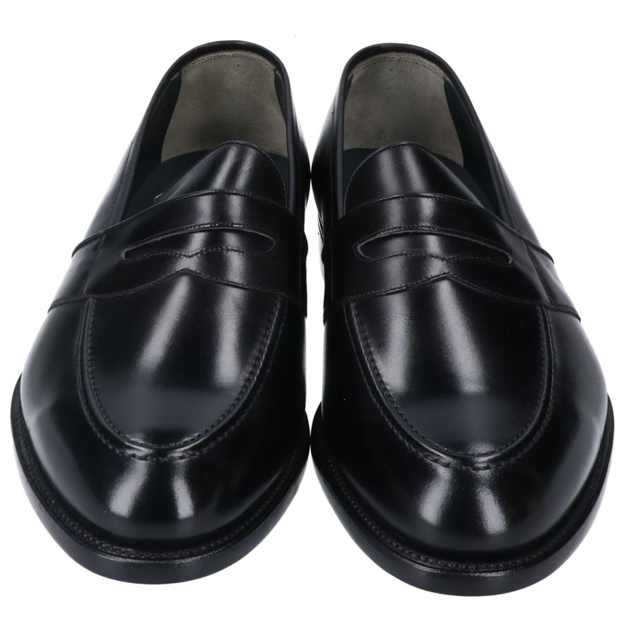 美品　スコッチグレイン　黒 コインローファー　24センチ スコッチグレイン SCOTCH GRAIN 新品同様 1231 コインローファー