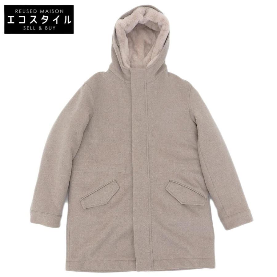 美品 EMPORIO ARMANI エンポリオアルマーニ ウール ボアライナー付き 