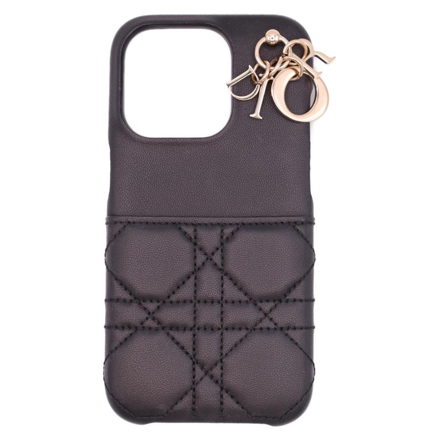 美品 Christian Dior クリスチャンディオール Lady Dior iPhone 13 Pro 