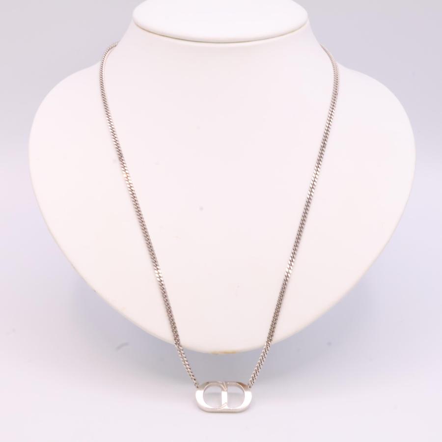 美品 Dior ディオール N1026HOMST_D990 CD Icon CDアイコン ネックレス