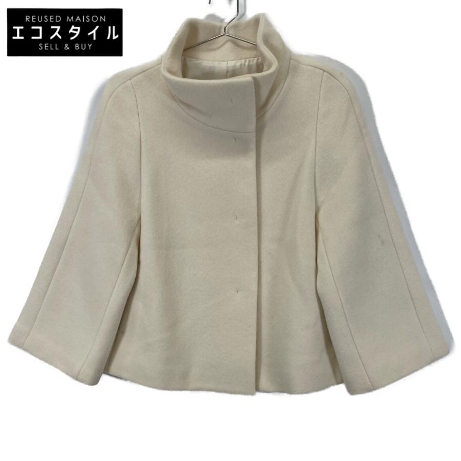 ANAYI 美品/ アナイ 10232717110 ウールビーバーショートコート  