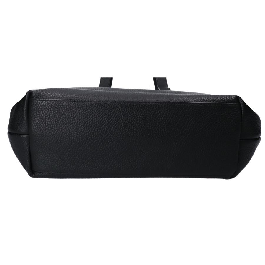 美品 COACH コーチ ハミルトン ペブルドレザー トートバッグ ブラック COACH（コーチ） 新品同様 89933 ハミルトン ペブル レザー トート