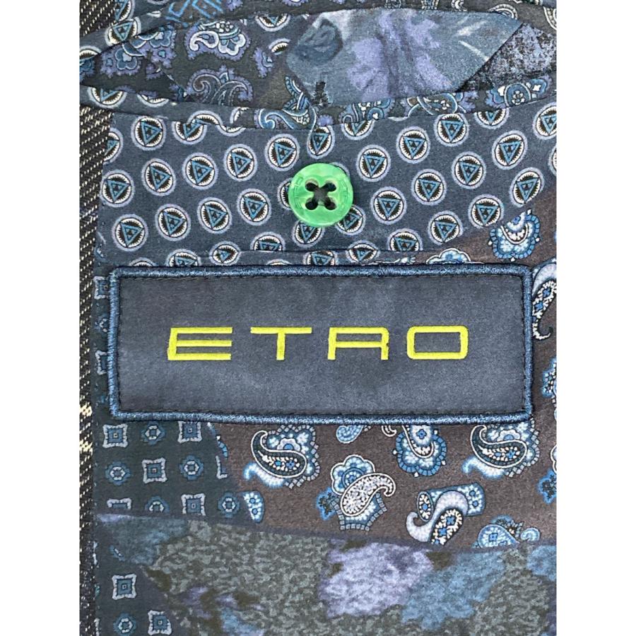 ETRO（エトロ） 161-1187Q-1141 カシミヤ混 New Jersey ウインドペーン