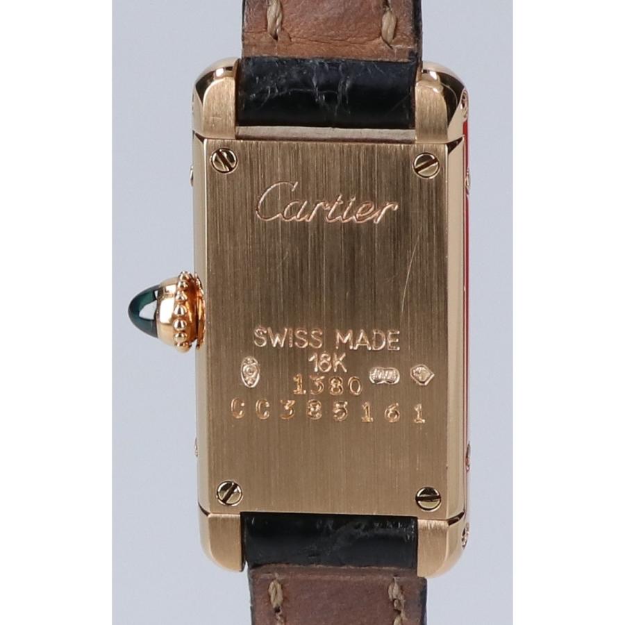 Cartier カルティエ W1501756 18K タンクアロンジェ クオーツウォッチ