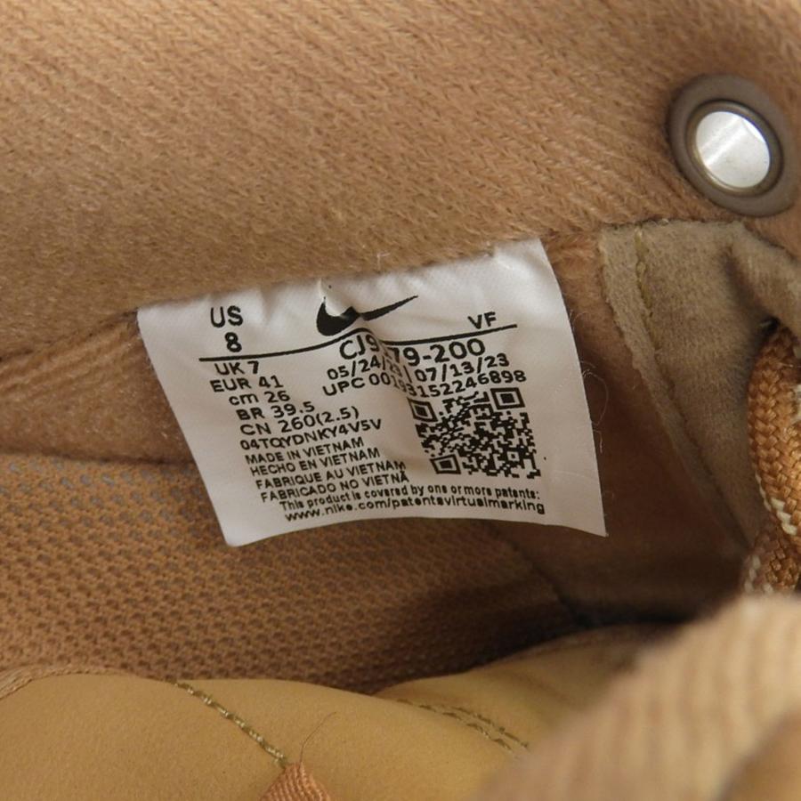 NIKE 美品 ナイキ エアフォース1 07 WB スエード スニーカー メンズ 
