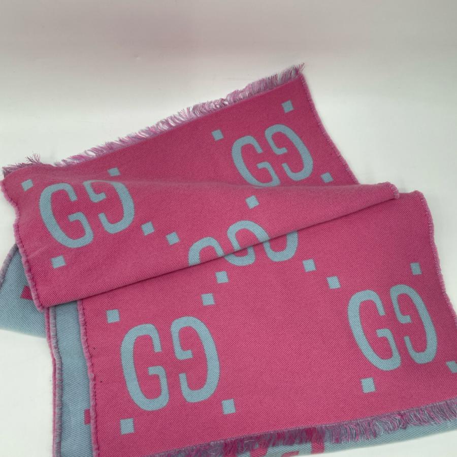 タグ付き✨GUCCI 現行 マフラー ジャガード ジャイアントGG ビッグロゴ タグ付き✨GUCCI 現行 マフラー ジャガード ジャイアントGG ビッグロゴ