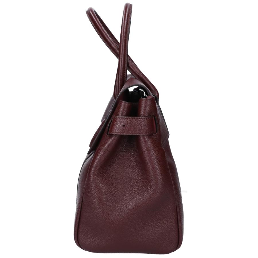 ☆マルベリー ベイズウォーター ハンドバッグ　オックスブラッド Mulberry（マルベリー） 新品同様 オーク スモール クラシック