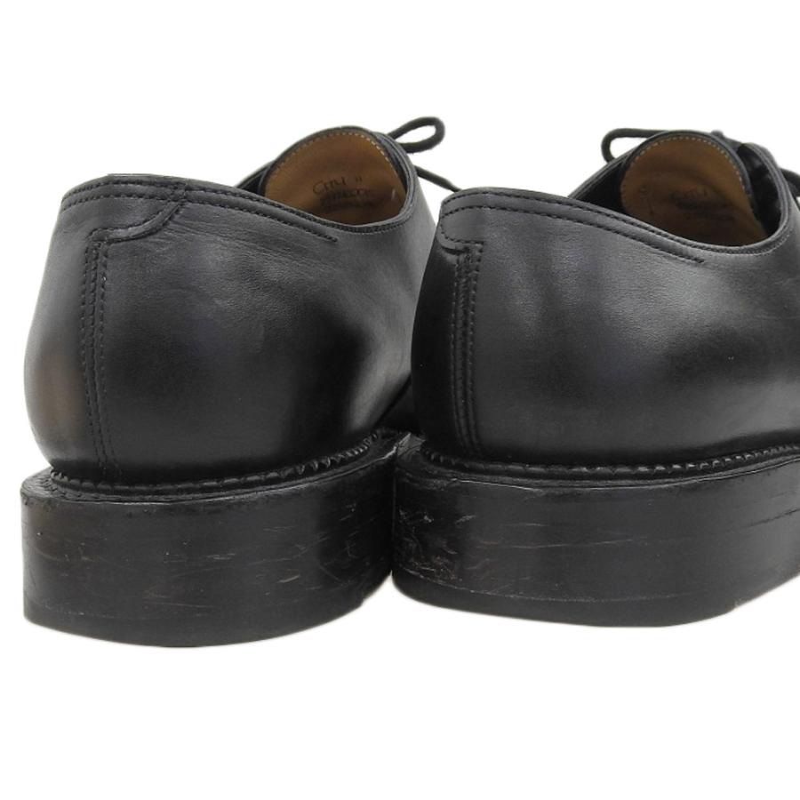 【美品】JOHN LOBB ストレートチップ レザーシューズ 革靴 ブラック JOHN LOBB（ジョンロブ） 美品 レザー 0015ラスト シティII NS