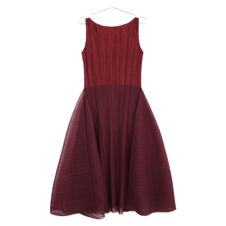 美品 PLEATS PLEASE プリーツプリーズ PP03-JH753/JH754 チュール  