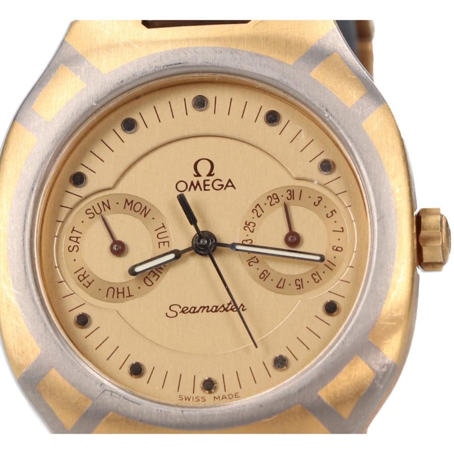 OMEGA（オメガ） チタン x YG シーマスター ポラリス デイト クオーツ